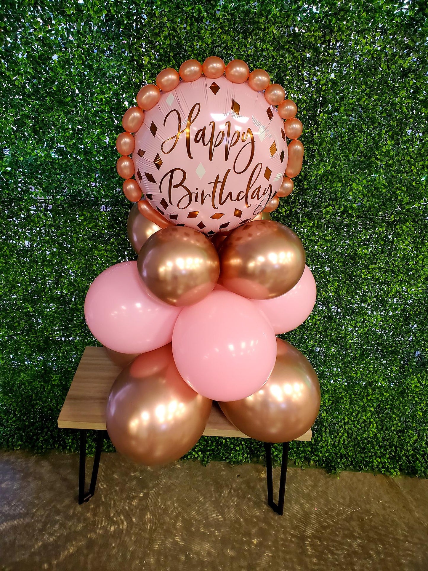 Happy Birthday Balloon Center Piece