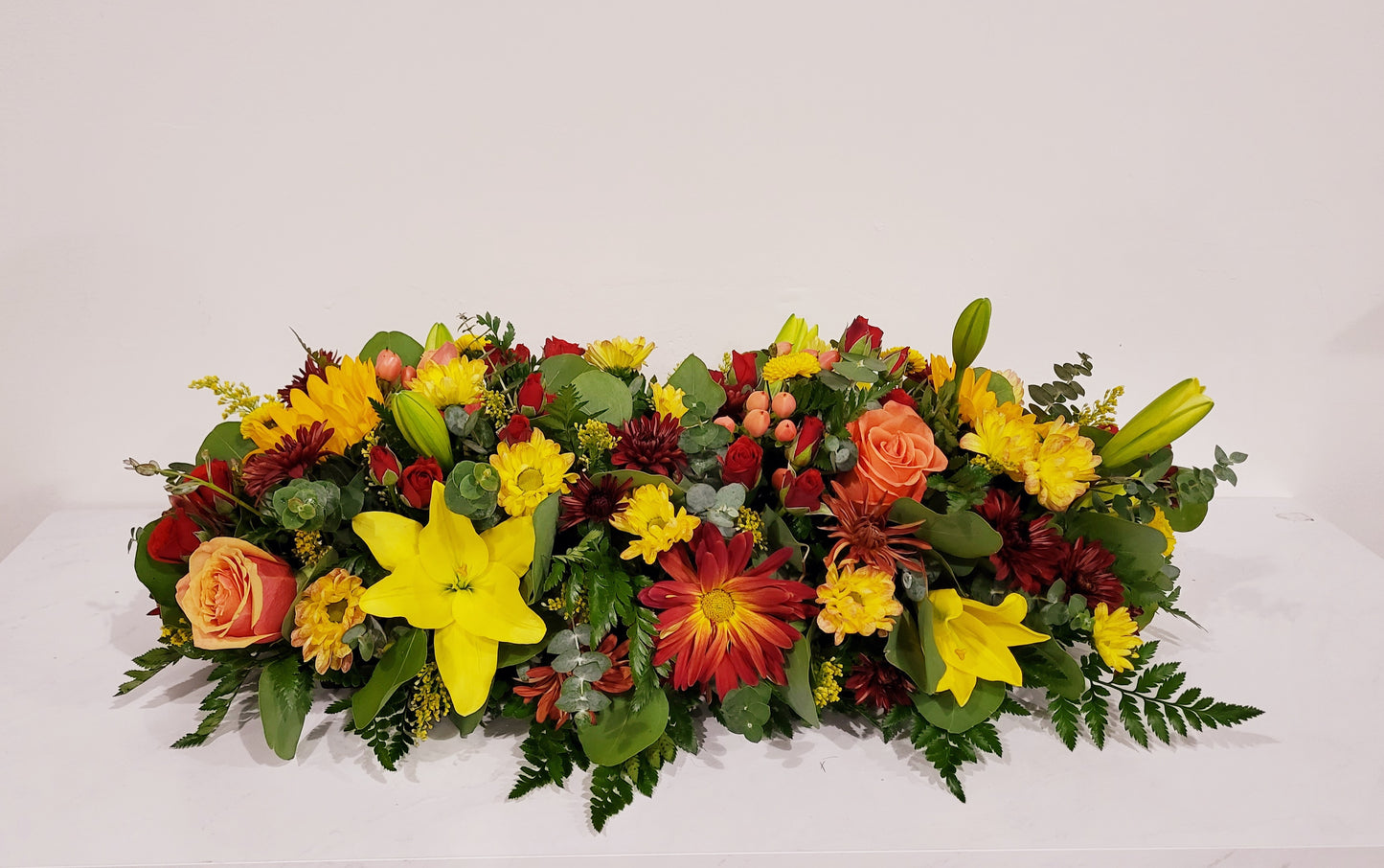 The Great Gathering centerpiece