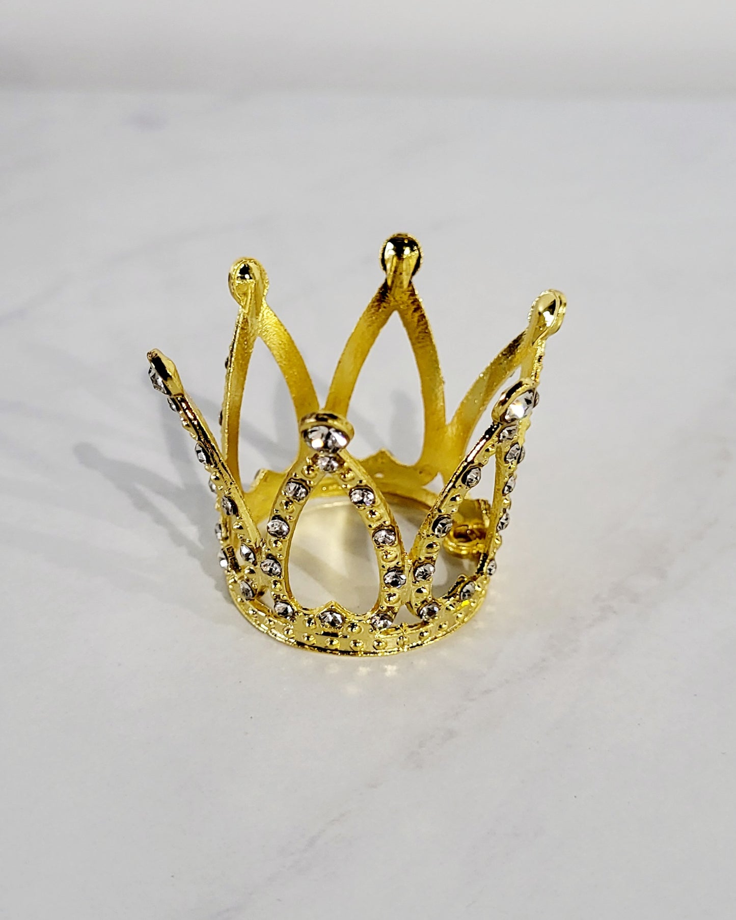 Mini Rhinestone Crown
