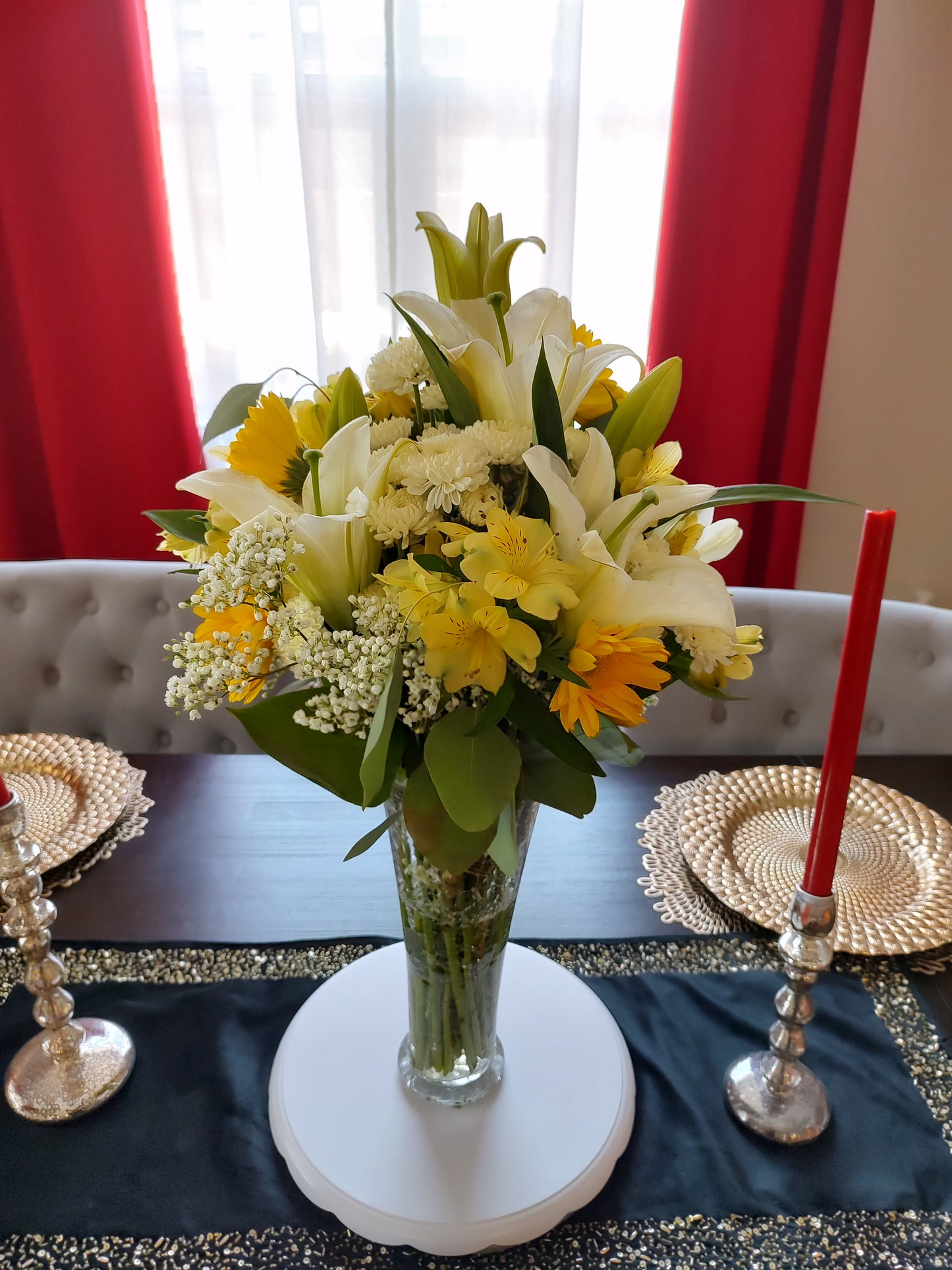 Bright and Happy Vase Arrangement