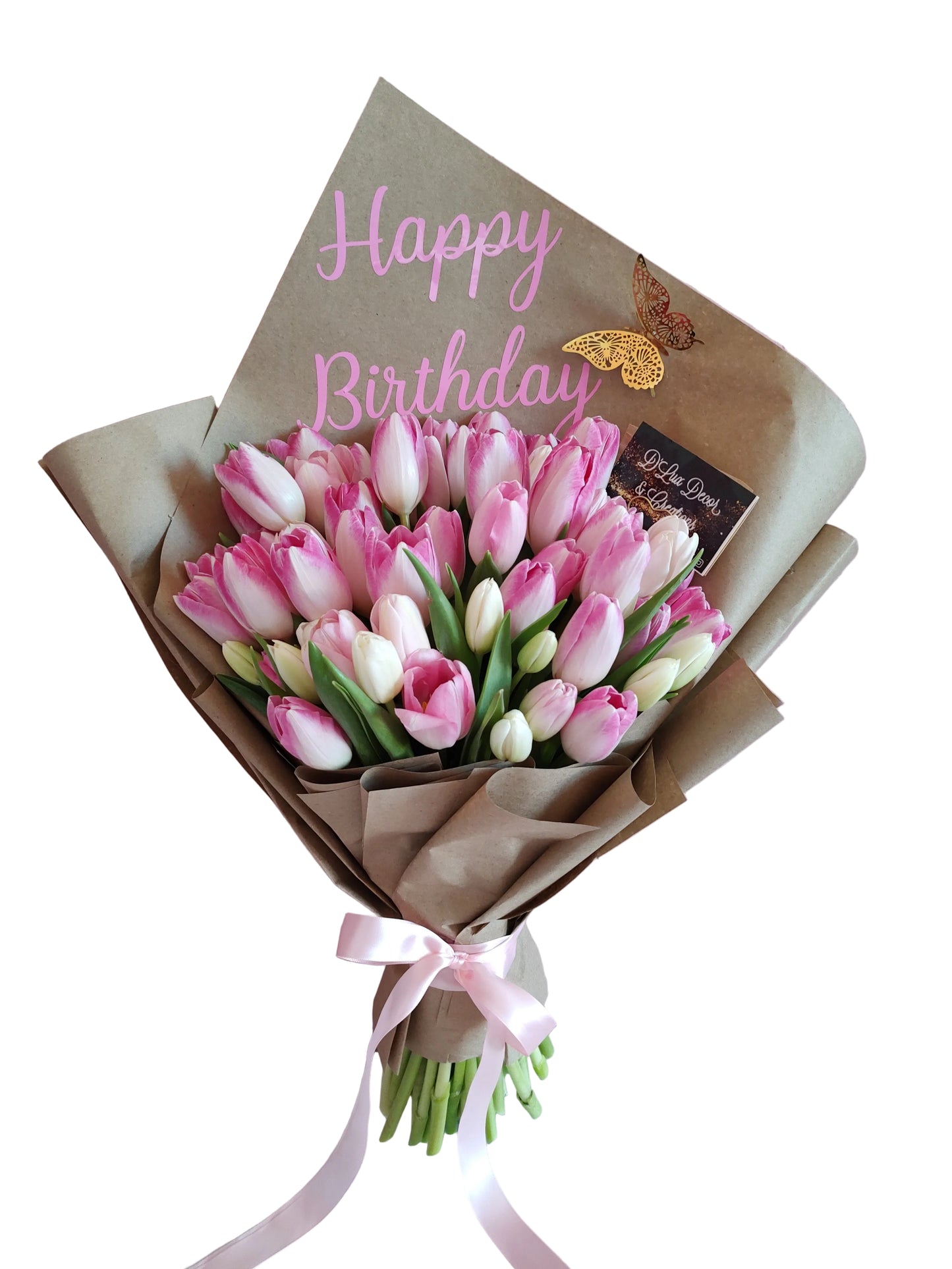 Tulip bouquet by the dozen