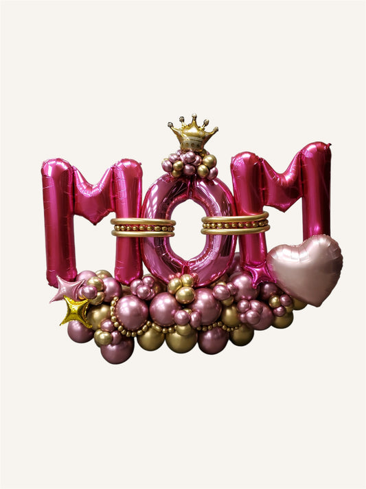 Queen MOM Balloon Arrangement