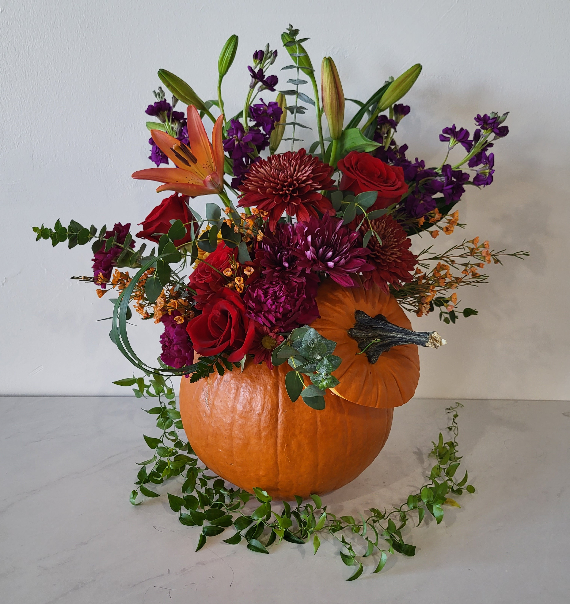 Pumpkins and Petals hands on floral workshop 10/03/25
