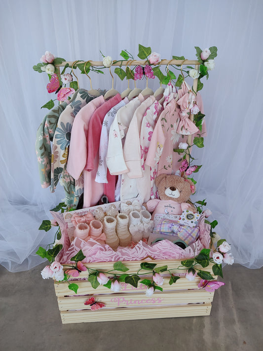 Wooden Crate Baby Gift