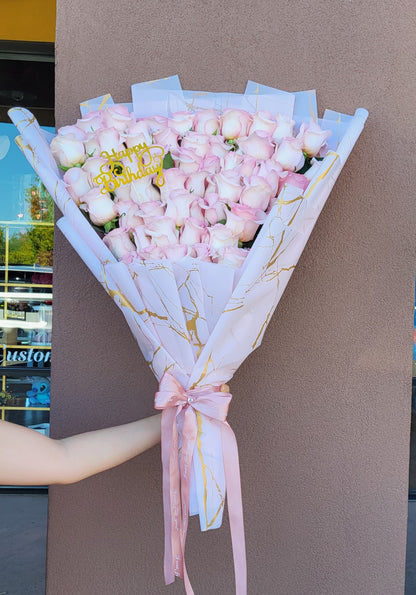 Rose Bouquets by the dozen