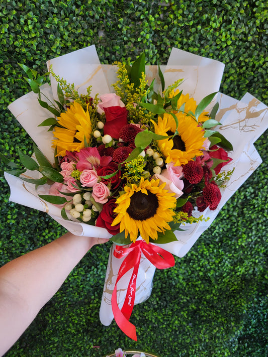 Designer's Choice Hand Wrapped Bouquet