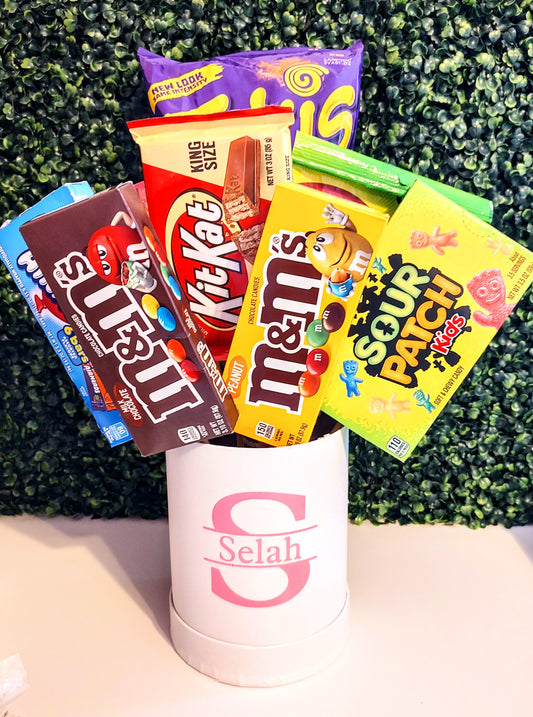 Candy Gift Box Arrangement