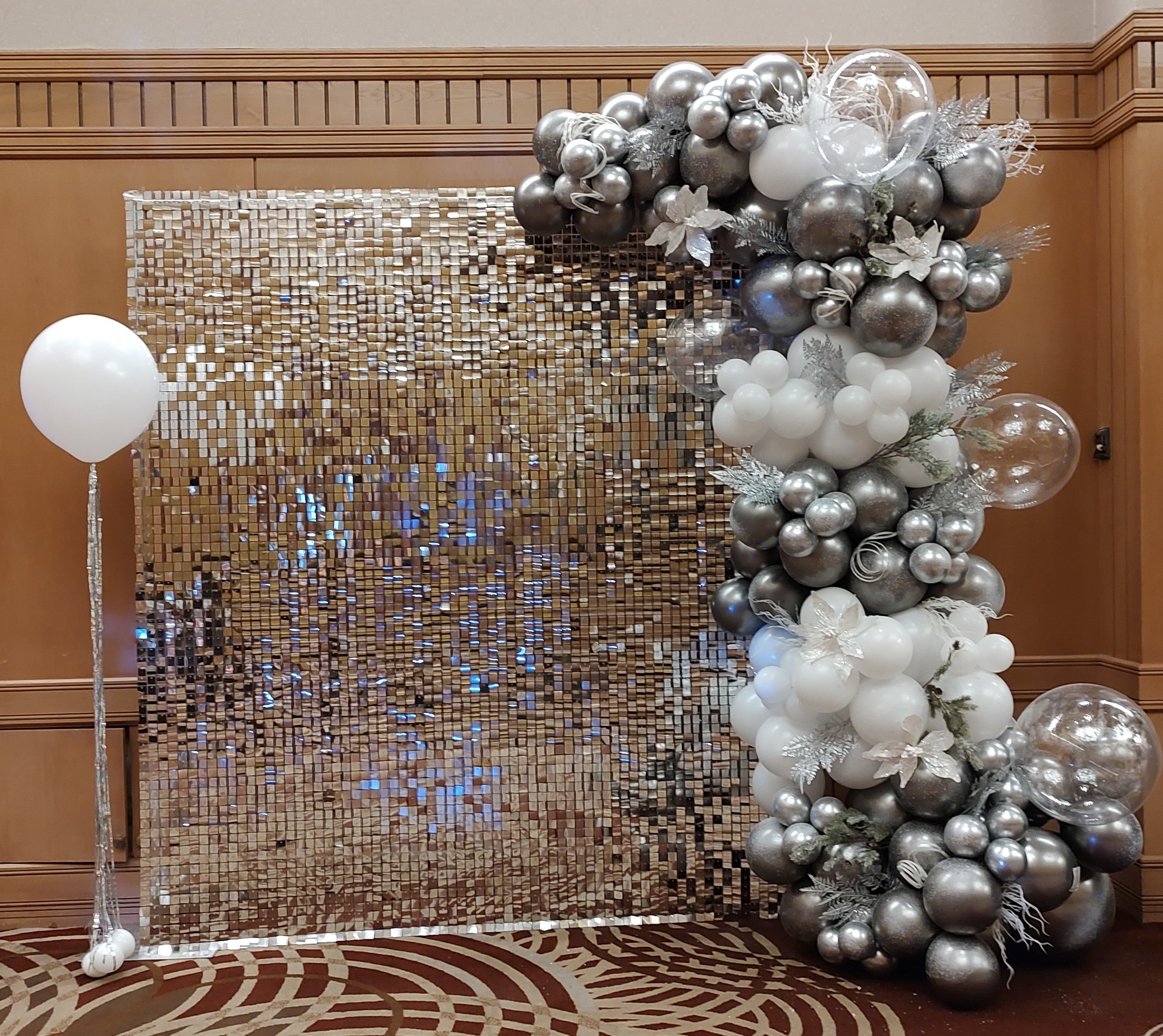 Lightroom Backdrop Shimmer Backdrop Rental – D'Lux Decor & Creations LLC
